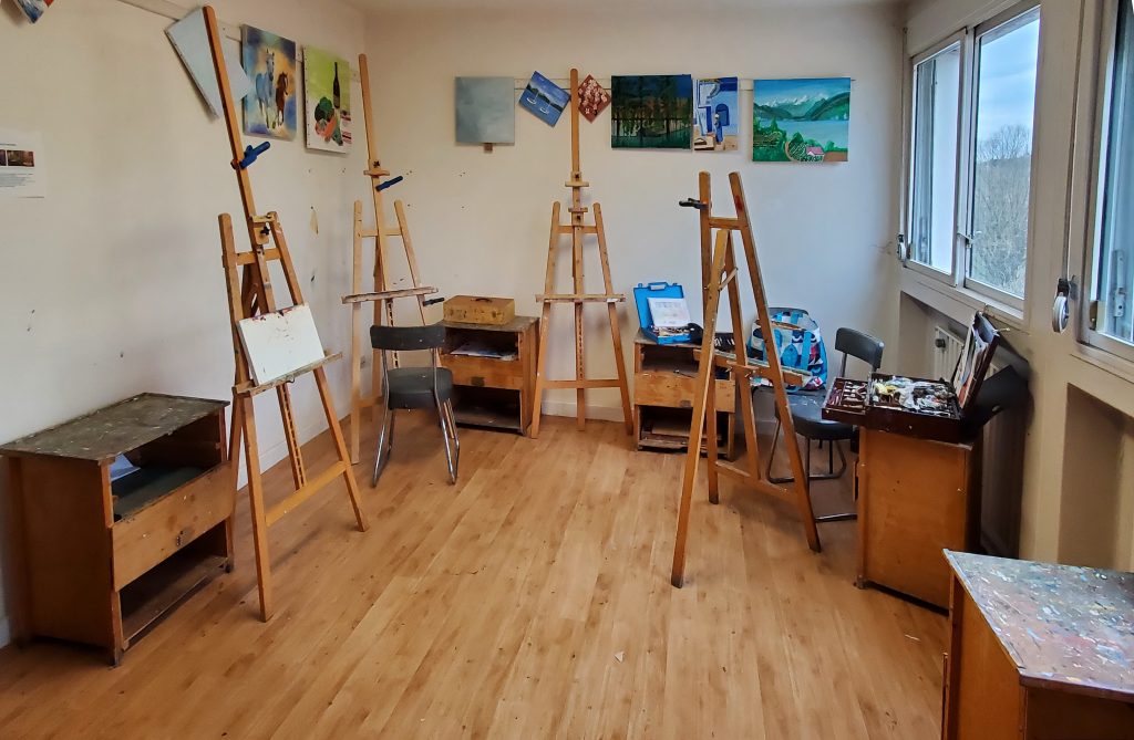 Atelier peindre à sainte foy